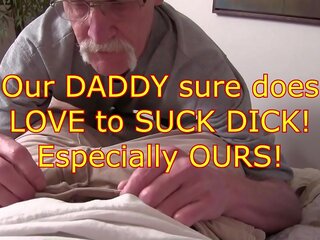 Watch our Taboo DADDY suck shaft