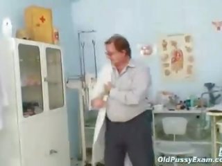 Adult Vladimira gets her pussy properly gyno examined by kinky gyno surgeon
